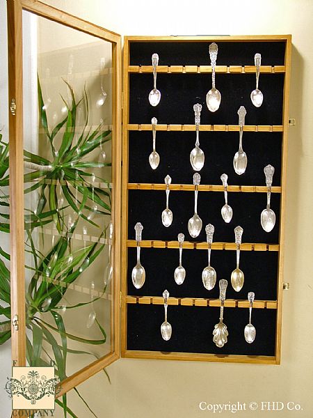   Spoon Cases - 50 Spoon Display Case